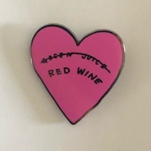 Green juice🚫Red Wine pin